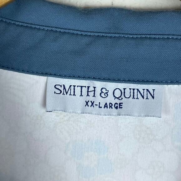 Smith & Quinn Men's Performance Golf Polo Shirt Sz L Floral Print - Short Sleeve - Picture 5 of 7